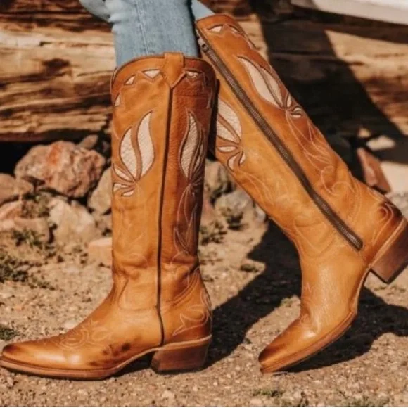 Freebird Rosie Tall Inlay Boots - Picture 1 of 6